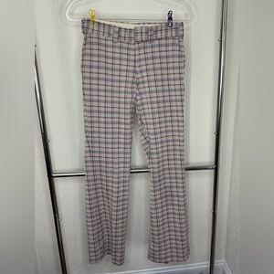 Handmade vintage plaid pants